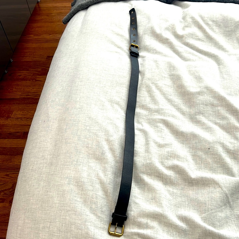 Nima leather belt small